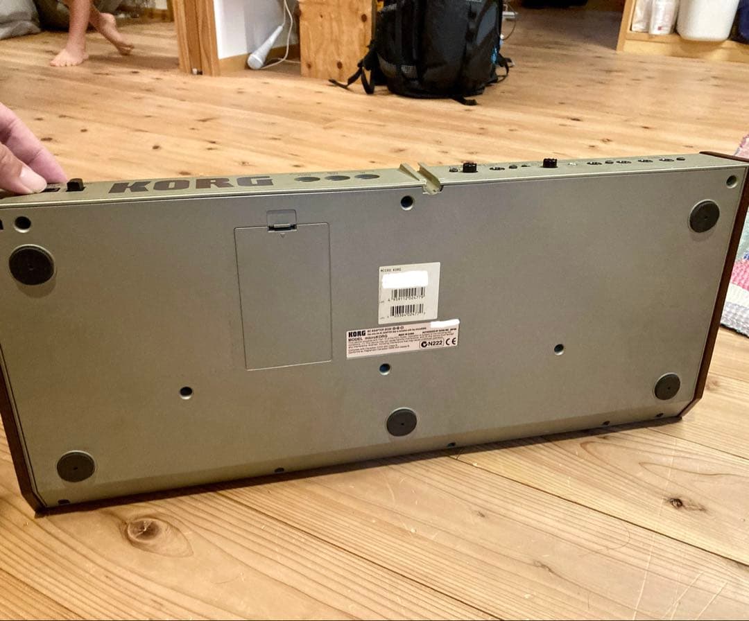 micro KORG アナログシンセサイザー　ボコーダー