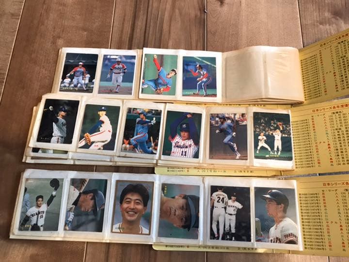 1987年プロ野球カード 3冊セットです。