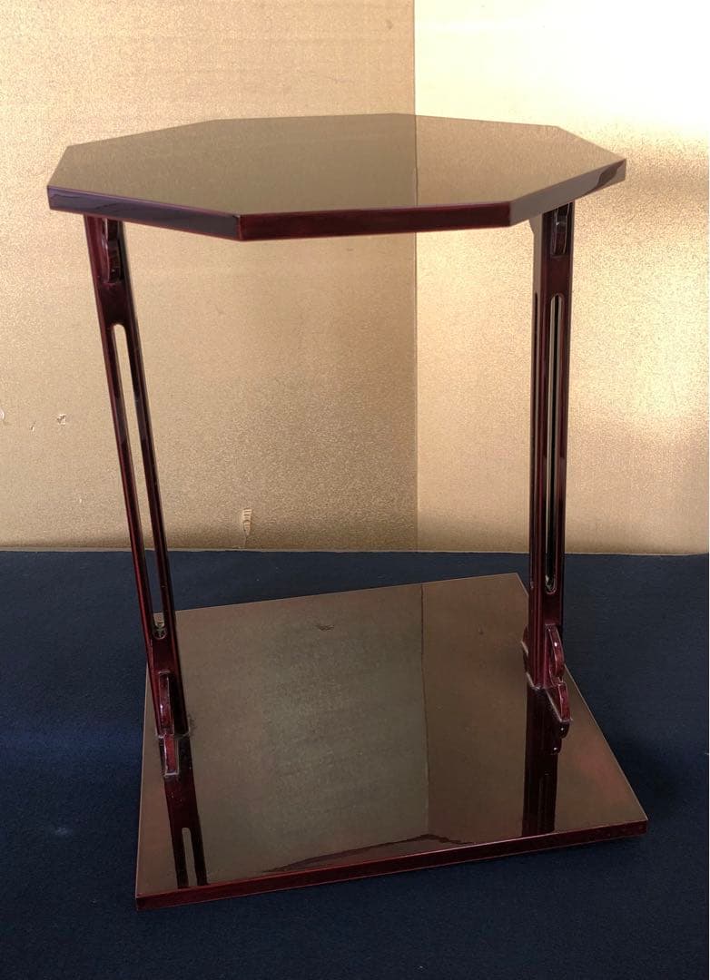 《R》輪島塗 寿棚 塗師 茶平一斎 共箱　260114き3