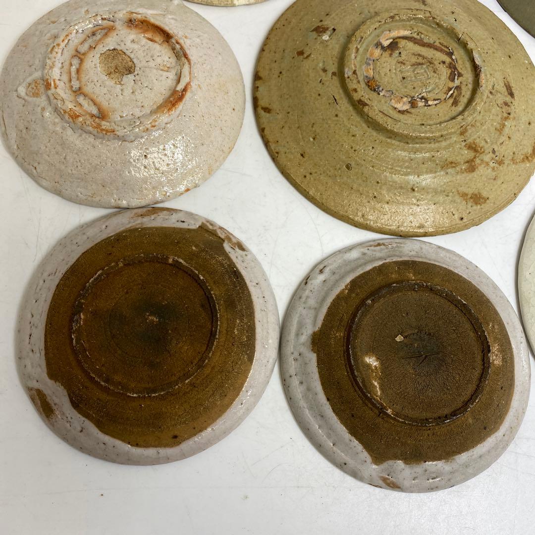 16世紀　高麗青磁　古志野　茶碗等　7点　タルニ　東さ8-0213③