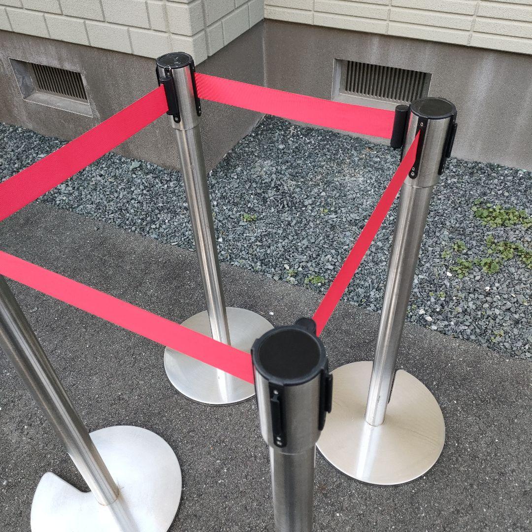 ベルトリールパーティション 4本セット レッド