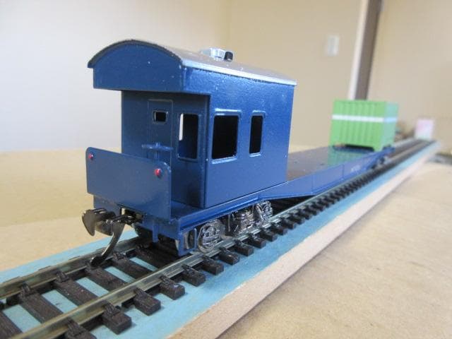 旧型コンテナ車 ５両セット HOゲージ (金属製４プラ製１・エンドウ/カトー製）