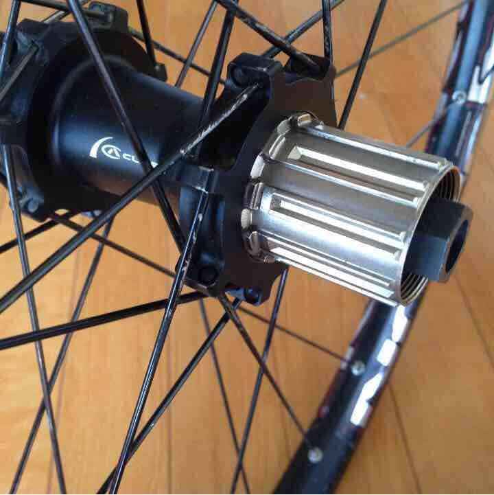 MTB ACLASS カプルン 26㌅ 前後ホイールセット