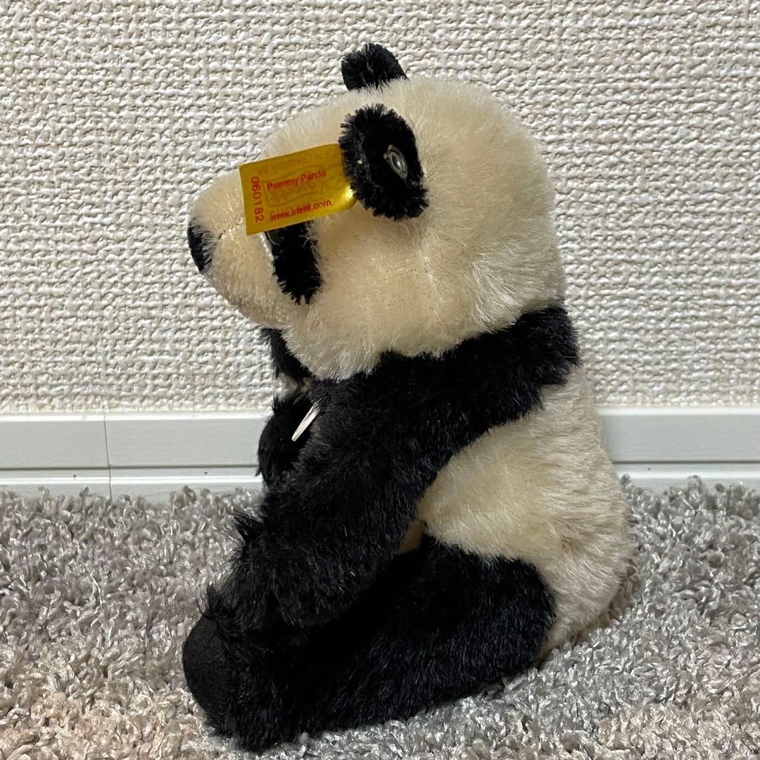 中古 シュタイフ ポニー パンダ EAN060182 Steiff シュタイフ