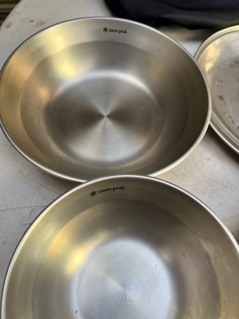  peak スノーピーク ヤエンクッカー1500 & テーブルウェア