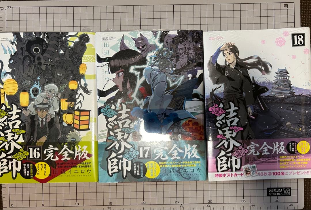 【初版本】結界師　完全版　全巻　全18巻