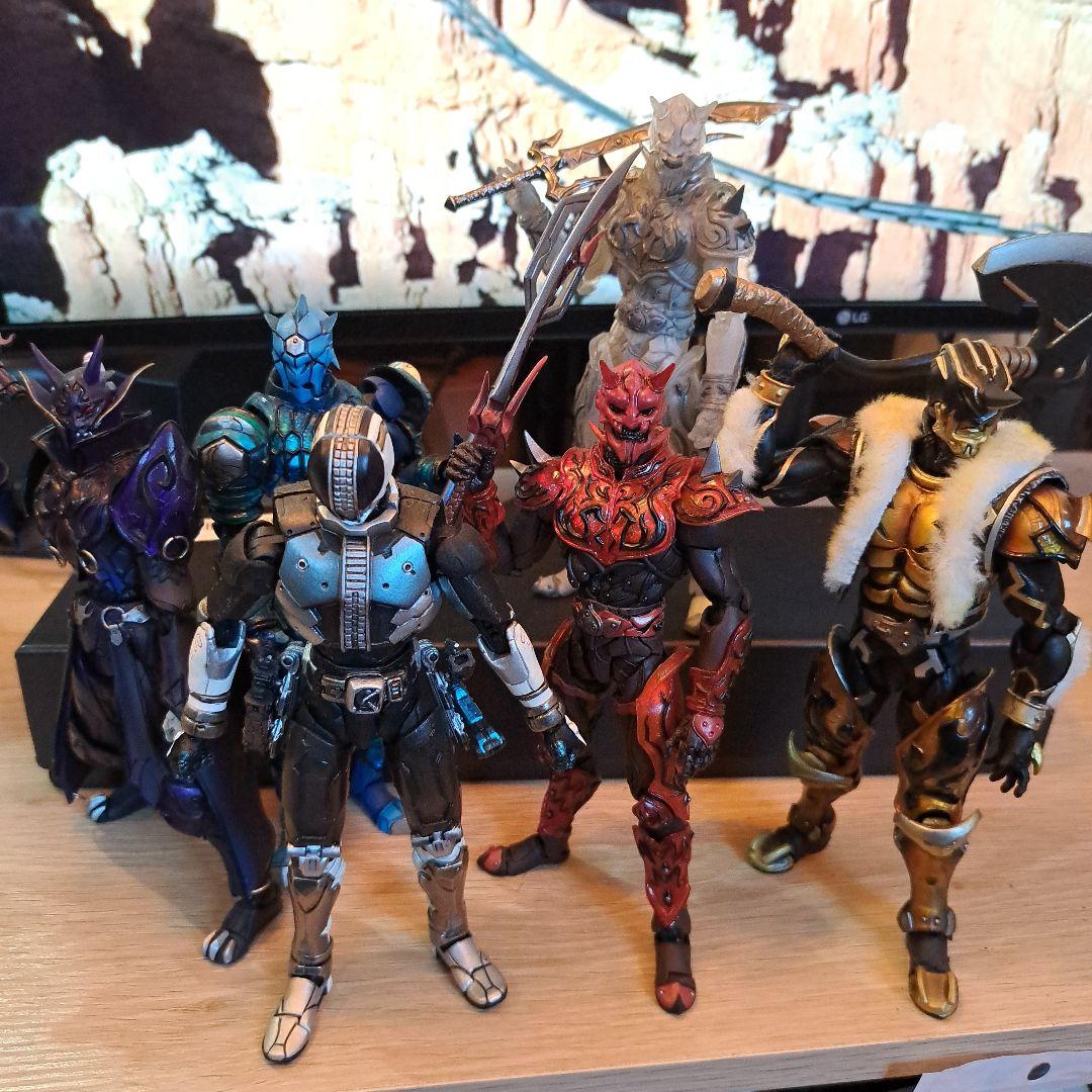 S.I.C.仮面ライダー 電王フィギュア　29体セットprize2体