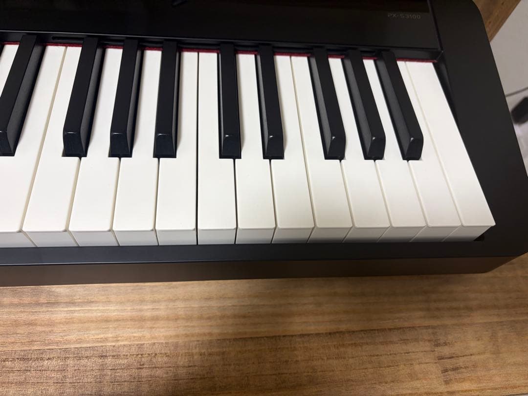 Casio px-s3100 譜面たて、Bluetooth usb、ペダル付き