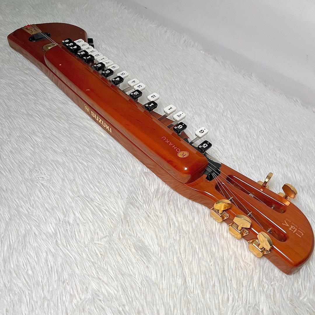 【良品】SUZUKI 電気大正琴 こはく ソプラノ CHK-1 動作確認済み