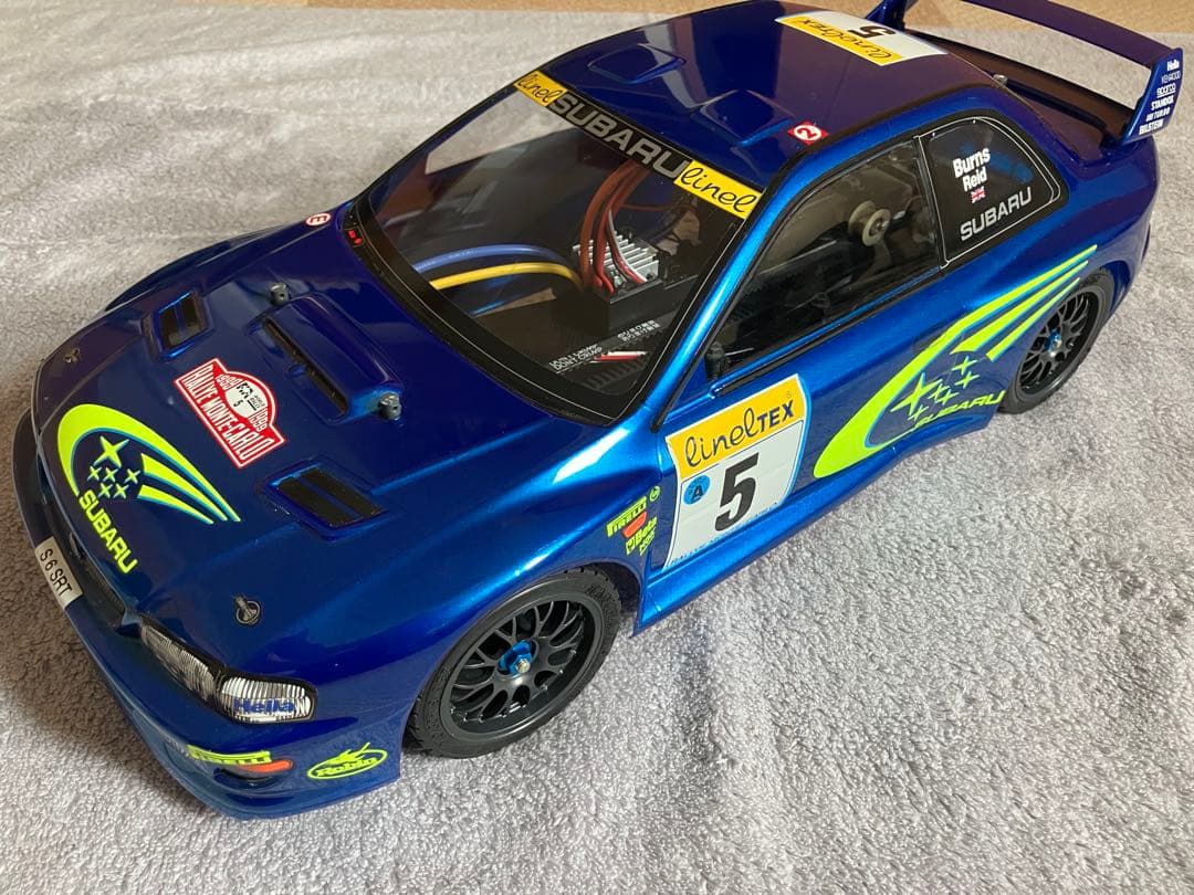 て*る様 タミヤ TAMIYA ta03f ta03 インプレッサボディ 4WD