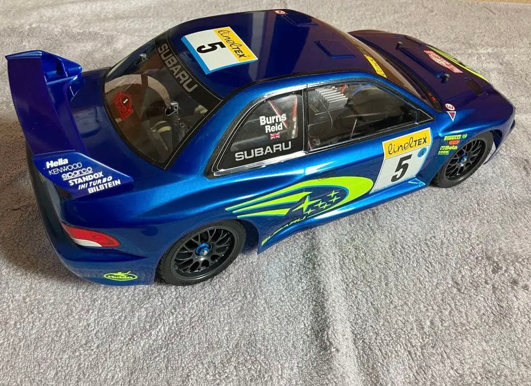 て*る様 タミヤ TAMIYA ta03f ta03 インプレッサボディ 4WD