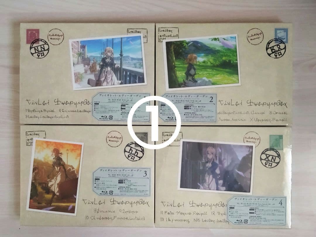 ヴァイオレット・エヴァーガーデン グッズセット3️⃣Blu-ray