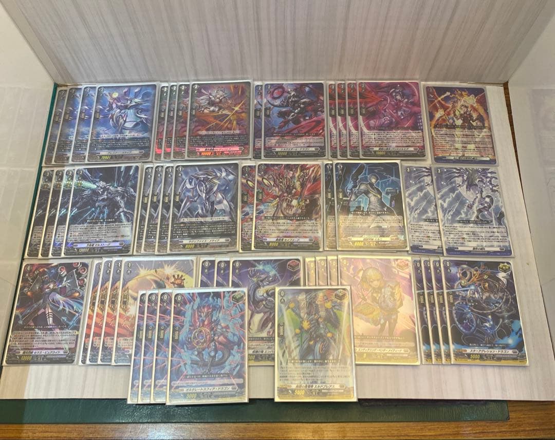 ヴァンガード　メサイア　Dスタン　デッキ スリーブ付き　メイティーナ　エンバイロ