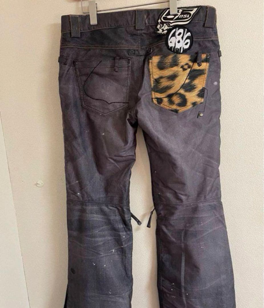 ディーゼル686 DIESEL＆686のコラボ スノーウェア　2点セット