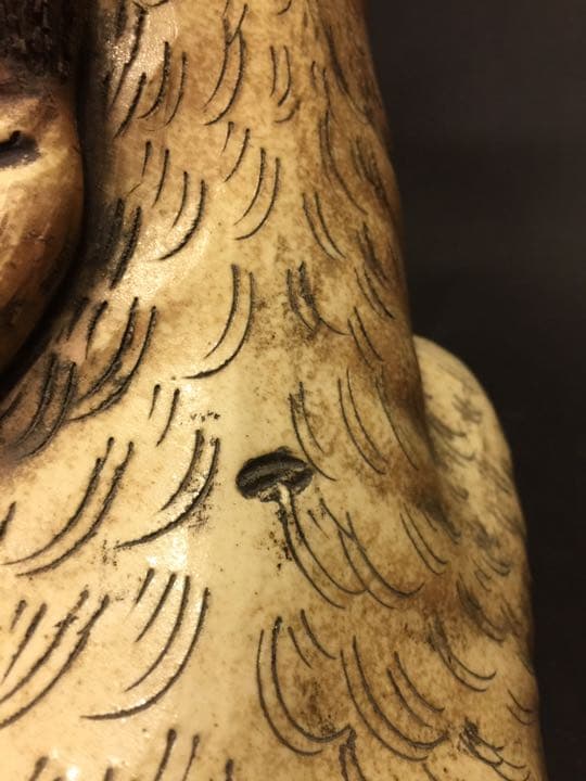 トラ虎猫焼物置物 鍋島大川内焼 代表作品  江戸期 献上の一品