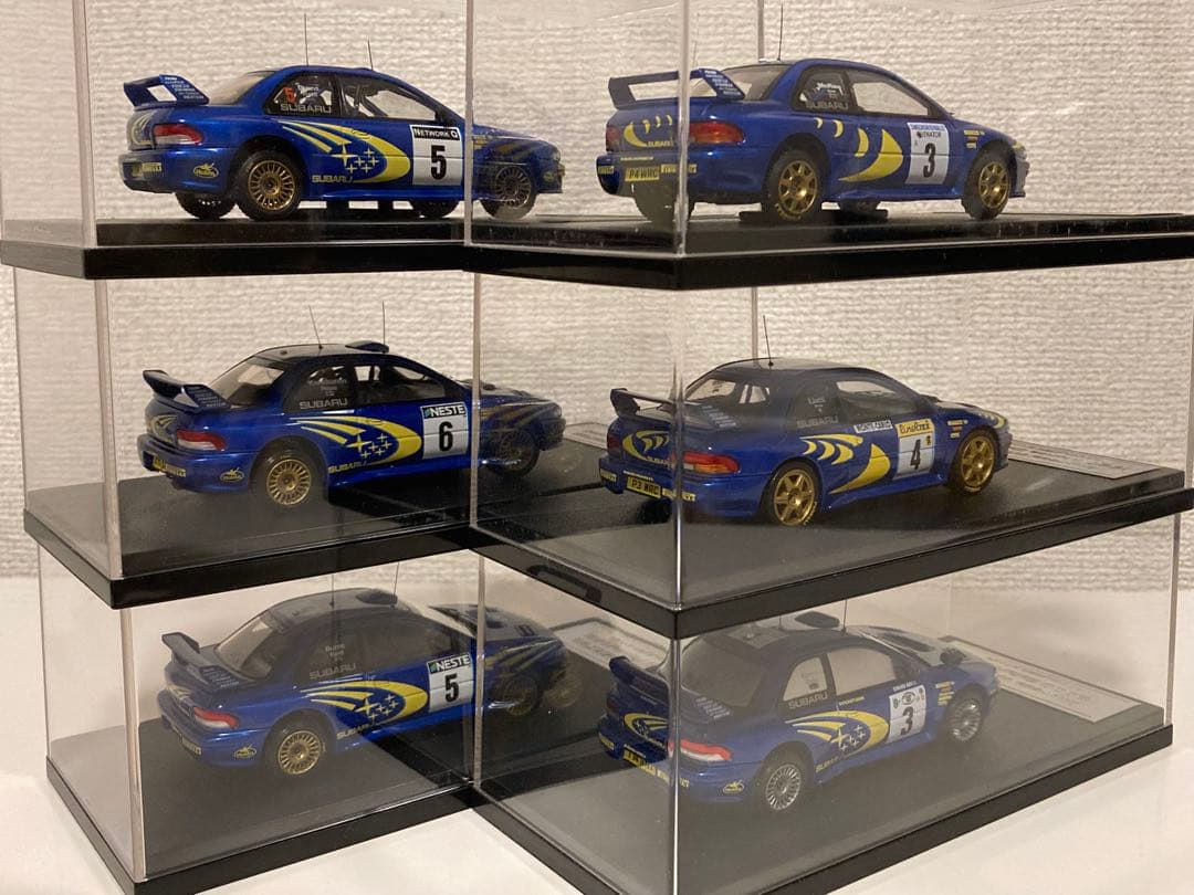 1/43 hpi hpi-Racing GC8 インプレッサ WRC 6台セット