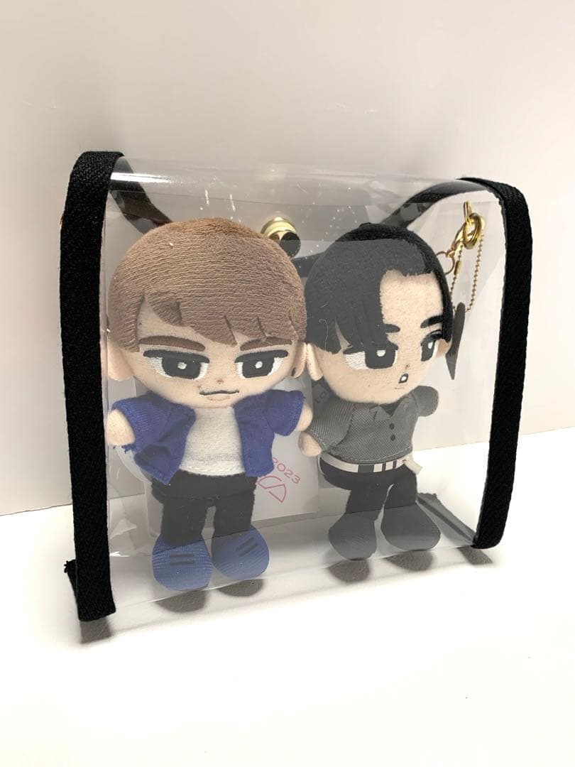 くまくまぷー　すのチルポーチ　2体用　黒　3体用　オレンジ