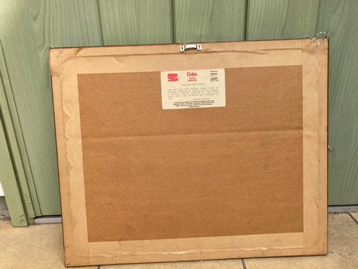 ミラーにかかれたイラスト