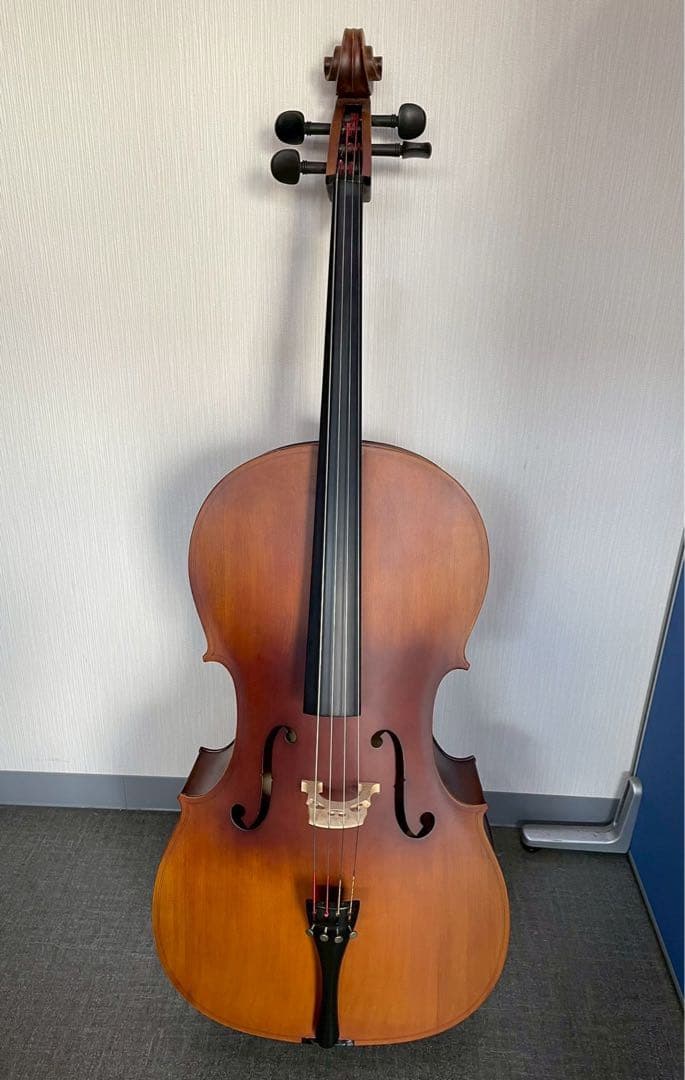 【美品】Hallstatt ハルシュタット　チェロHC-450 ケース、弓付き