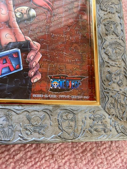 【完成品】アニメ、ワンピースパズル6点セット