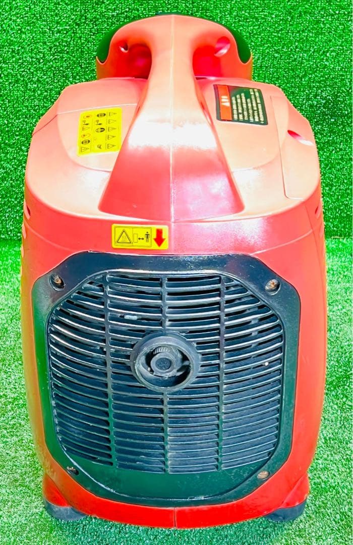 ポータブル発電機 赤 GG2500i 動作確認済み！エンジンok！