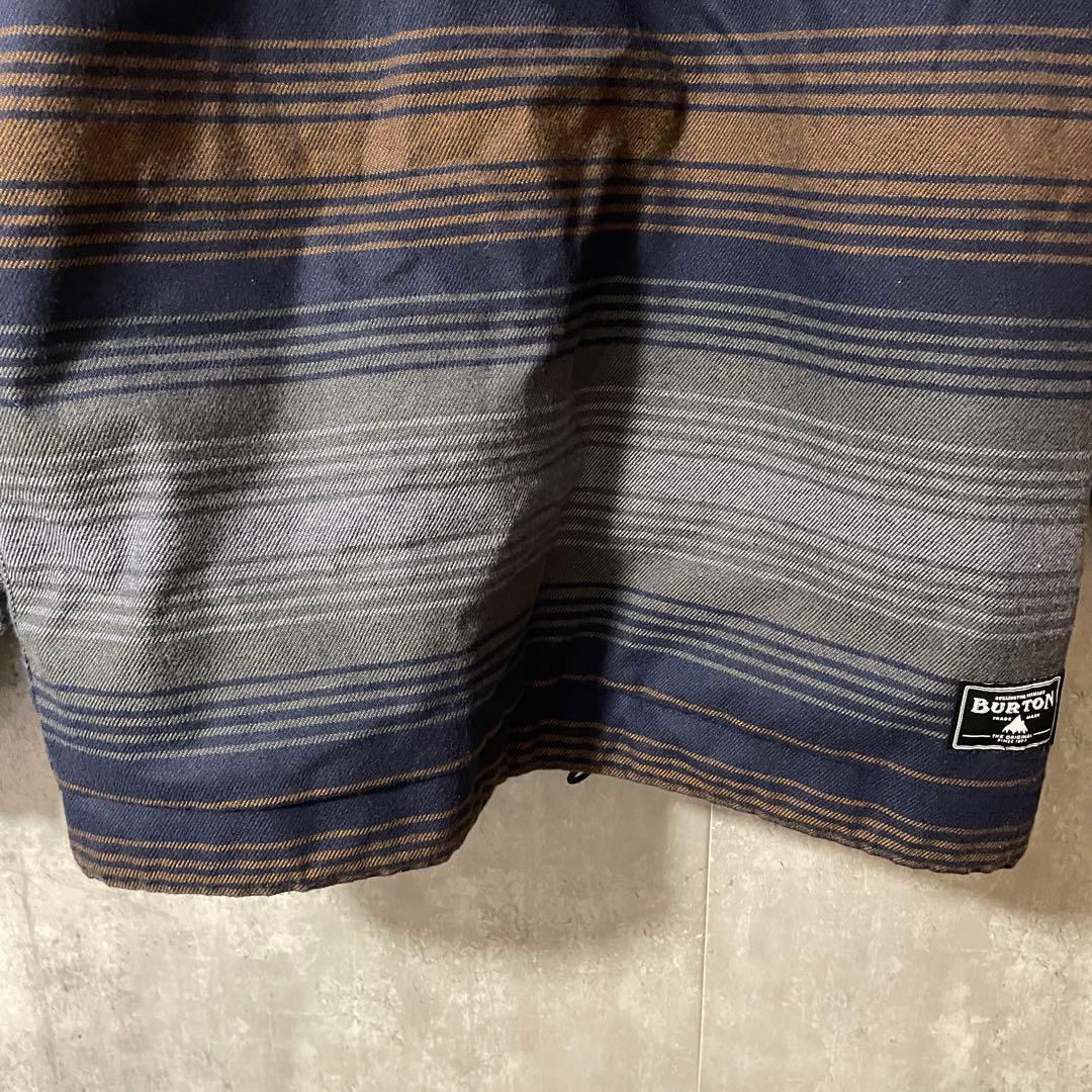 Burtonバートンスキーウェアスノーボードジャケットパーカーフード付紺ネイビー