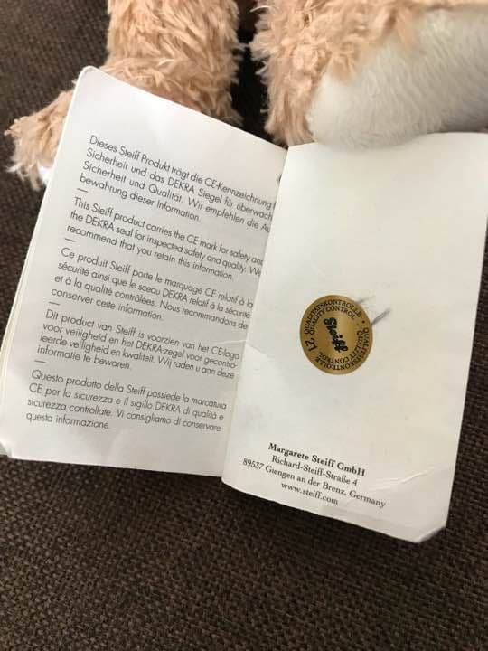 Steiff シュタイフ ぬいぐるみ テディベア