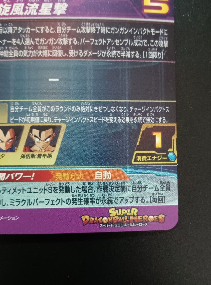 【sasamo】エラーカード 　bm11-asec 孫悟空 希少 レア