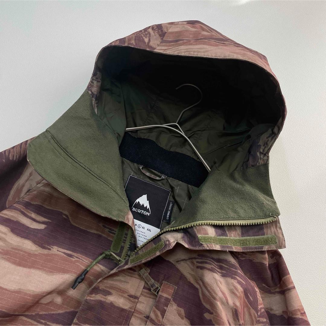 6651 バートン　ジャケット　ゴアテックス　迷彩柄　メンズ　スノボウェア
