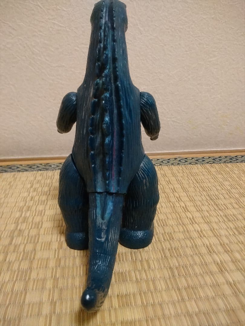 マルサン　ソフビ　ゴジラ　当時物　両足刻印　ブルマァク　東宝