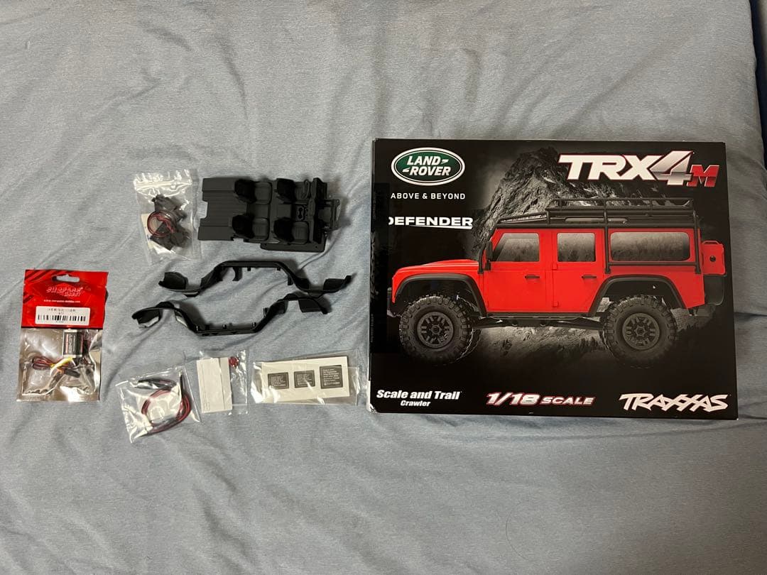 Traxxas　トラクサス　trx4m ディフェンダー　内装込み　正規　技適あり