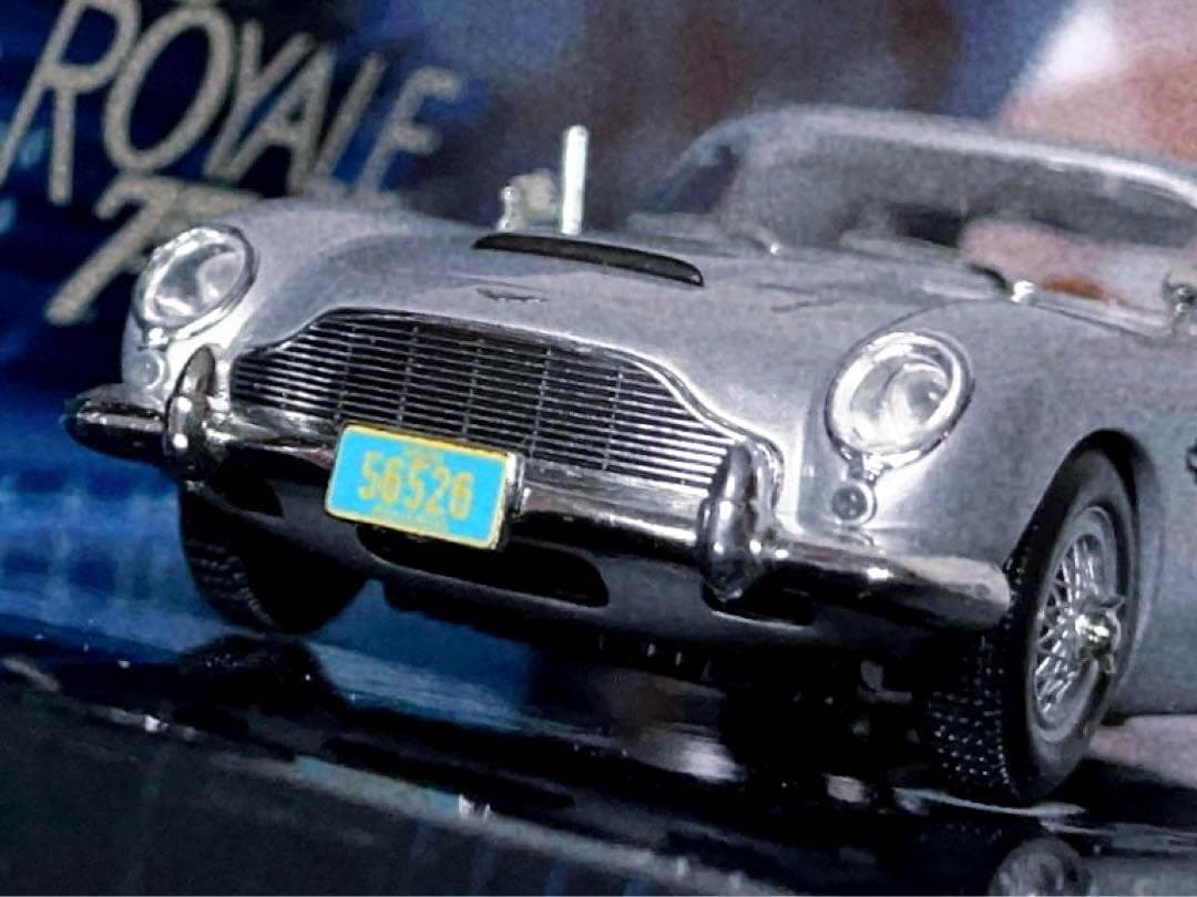 未使用 美品 ミニチャンプス ボンドカー 1/43 アストンマーチン DB5