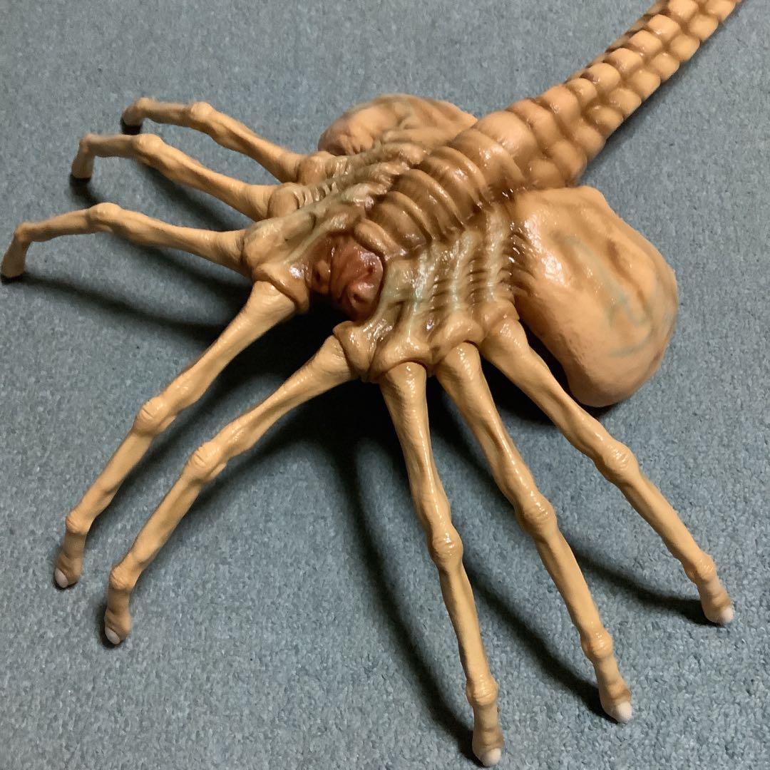 エイリアン★ソフビ★ガレージキット★フェイスハガー★1/1実物大★完成品★ツクダ