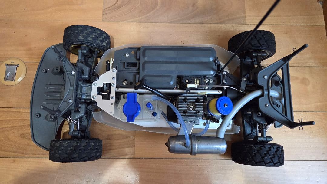 タミヤ ラジコン TGX エンジンカー 貴重なラリー仕様 インプレッサ