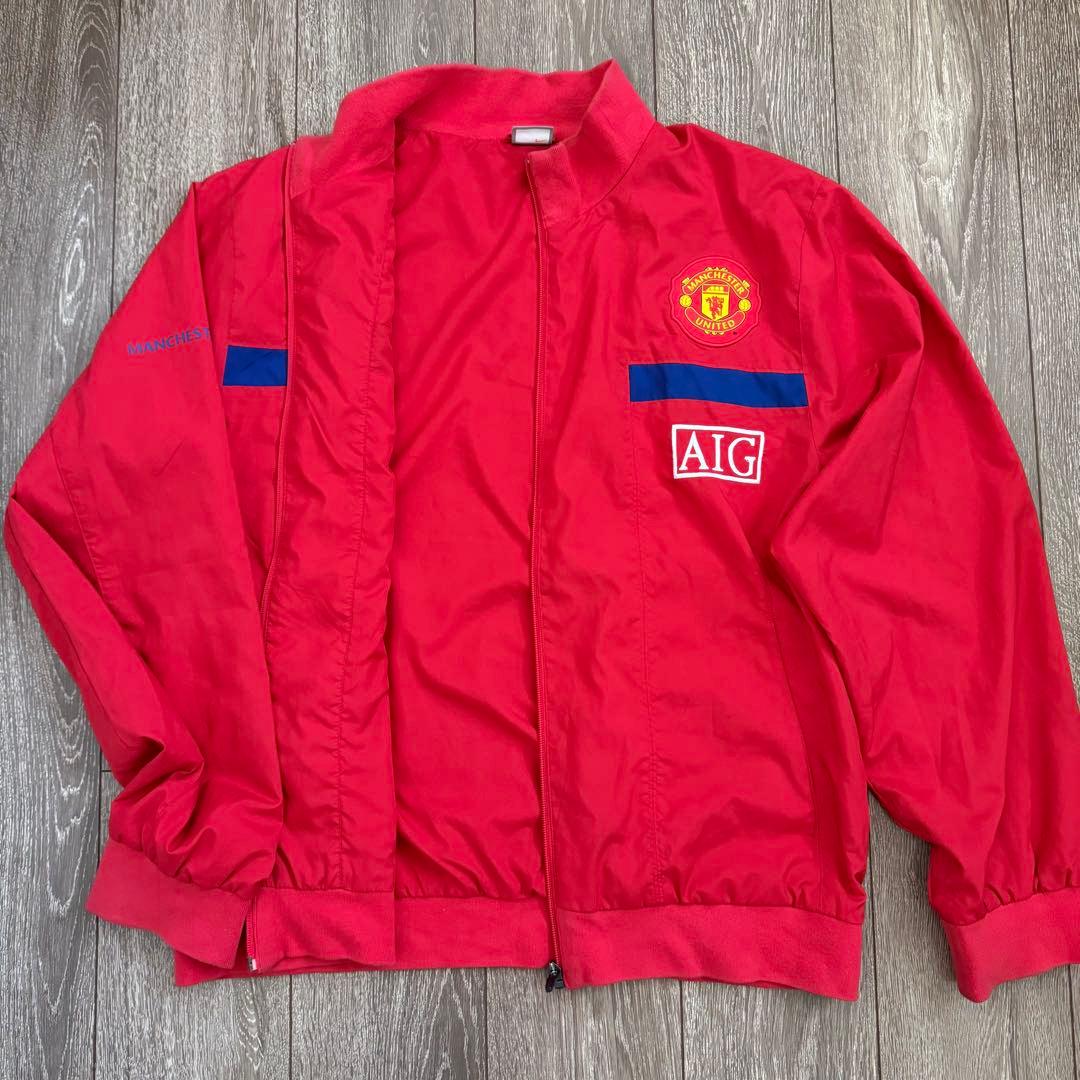 Nike ナイキ 00s マンチェスター・ユナイテッド ナイロンジャケット XL