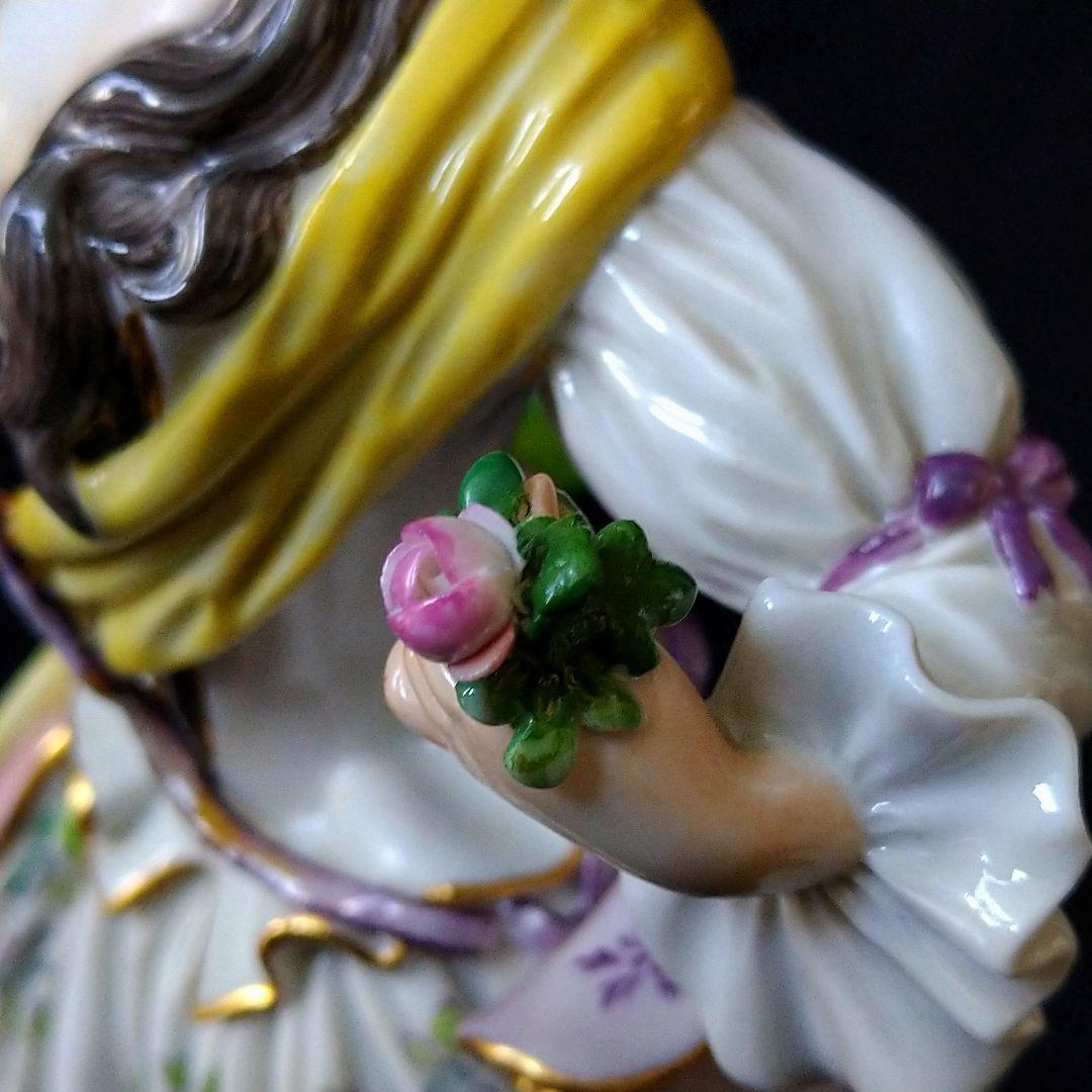 ✤マイセン(Meissen)フィギュリン『羊飼いの女性』