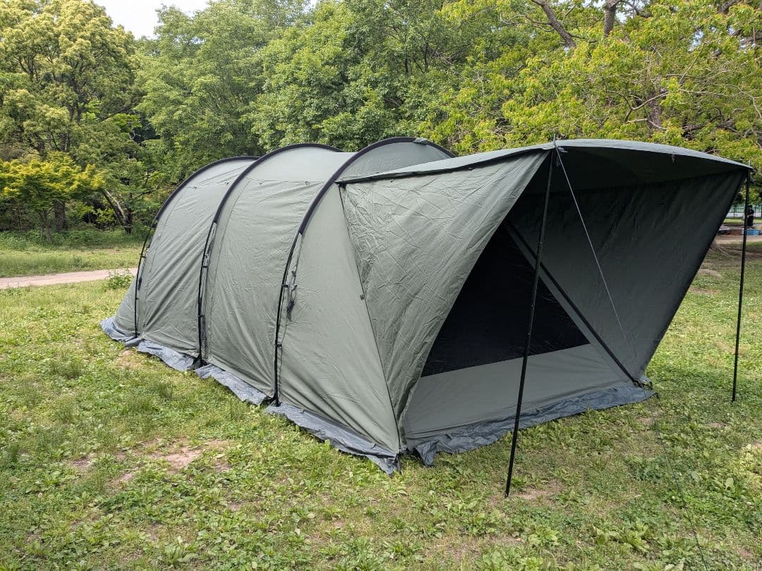 TOMOUNT TCトンネルテント　ツールームテント 2-4人用　TC素材