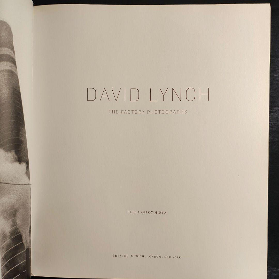 【絶版】DAVID LYNCH The Factory Photographs