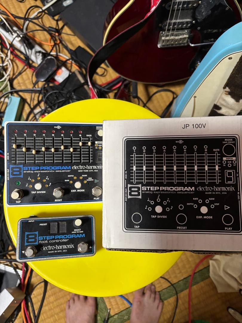 Electro Harmonix 8 Step Program とコントローラー