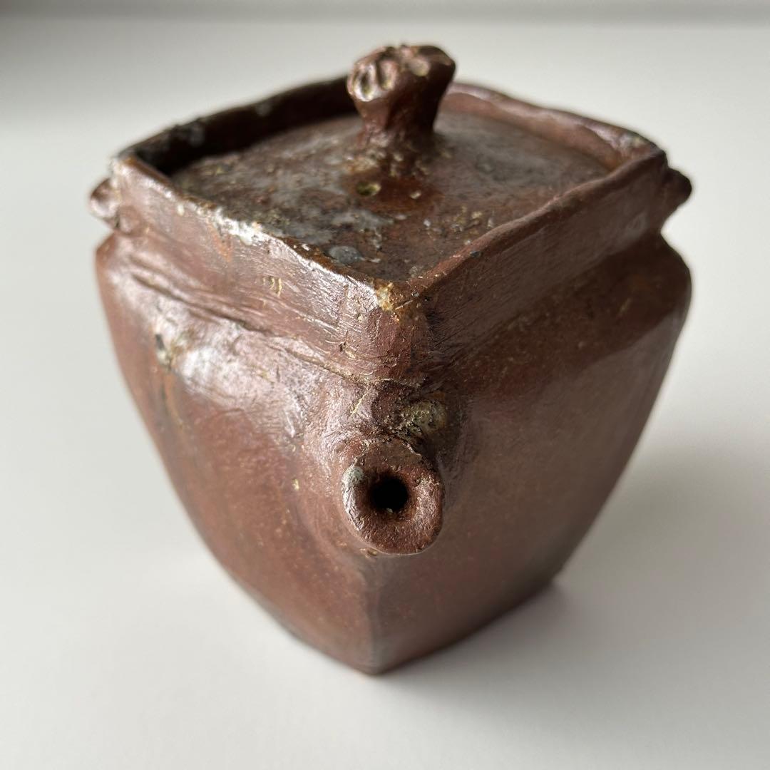 備前焼 茶器 緋襷 宝瓶 蕾