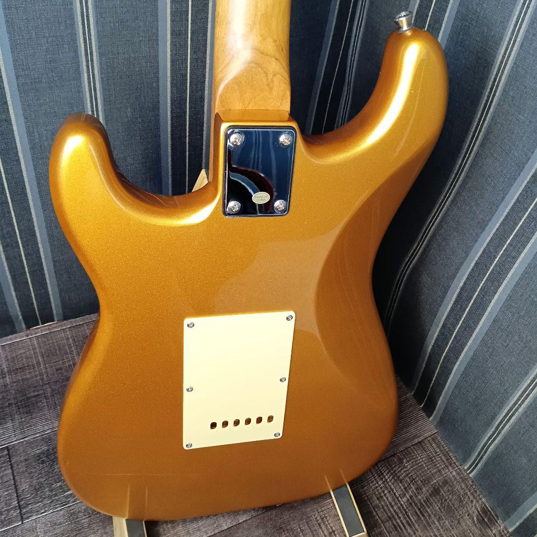 絶版 限定カラー Bacchus バッカス BST-2-RSM ゴールド ギター