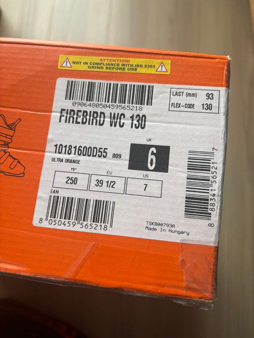 TECNICA FIREBIRD WC 130 スキーブーツ 295mm