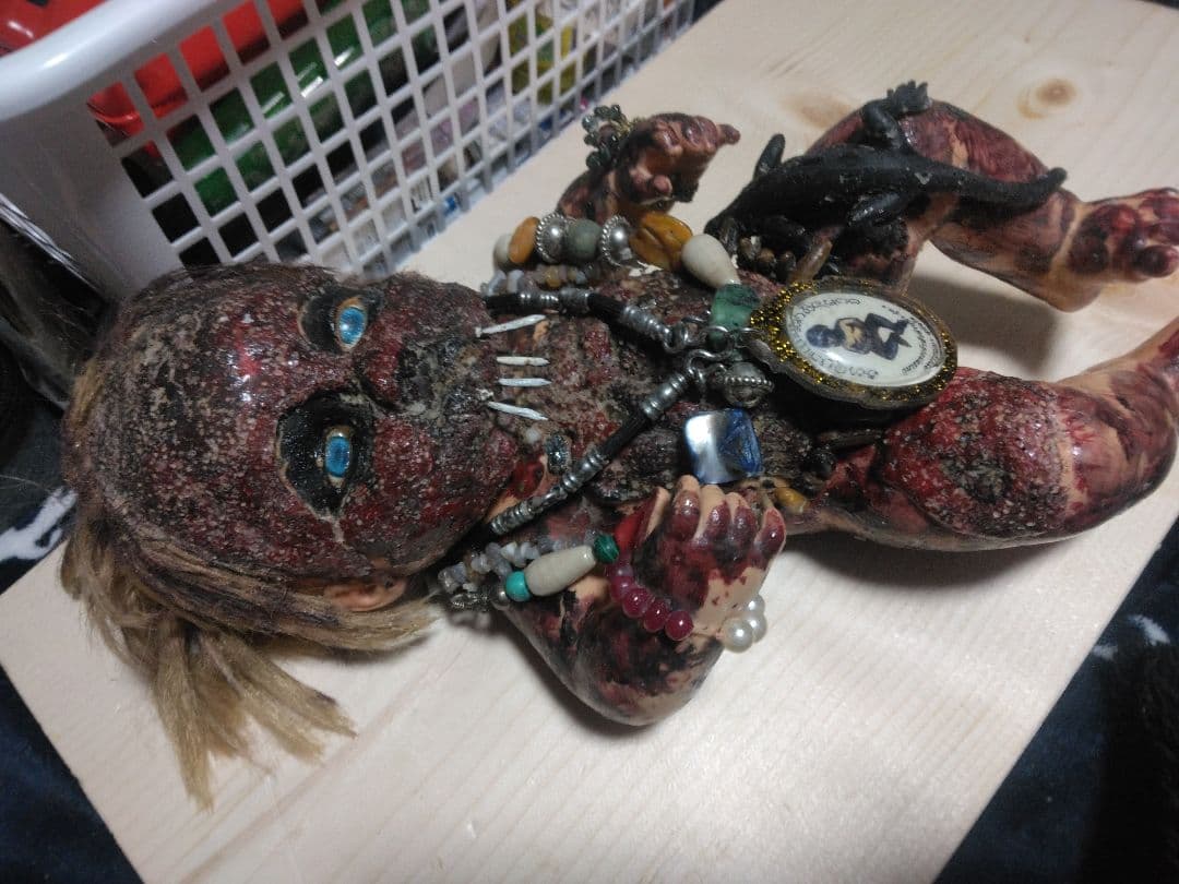 期間限定価格　記載事項に与えれば忠実な願い遺物人形精霊男の子の呪物呪物曰く付き