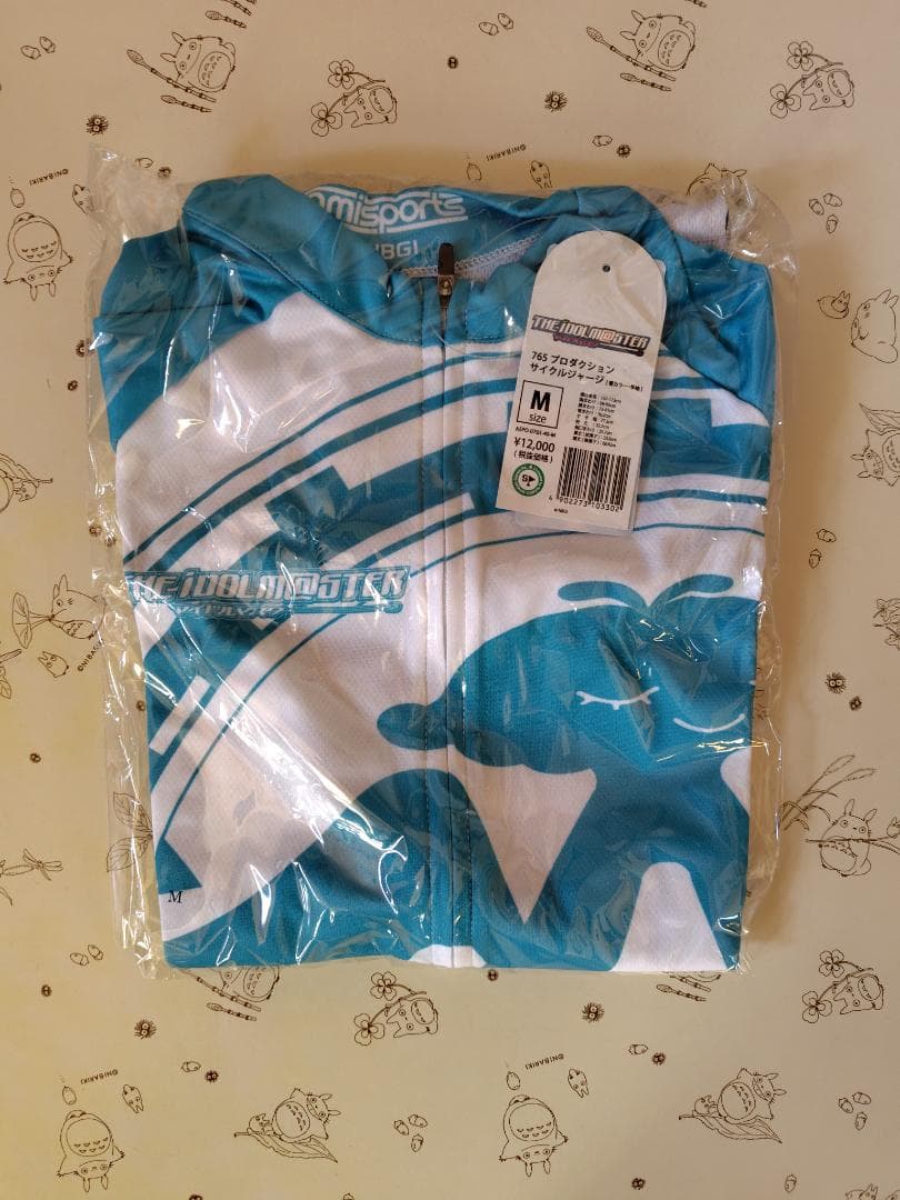 我那覇響カラー765プロダクション サイクルジャージ Mサイズ 半袖 おまけ付き