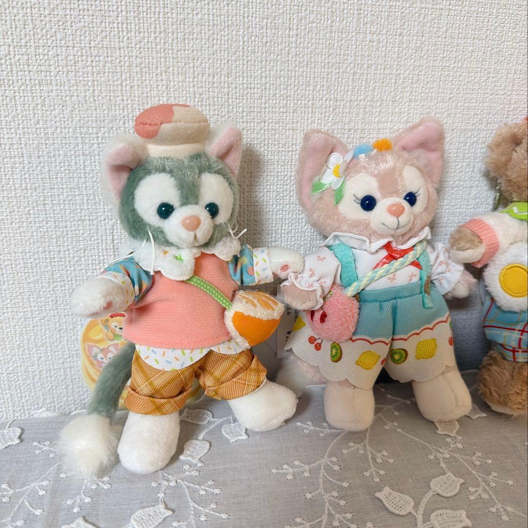 お顔厳選ディズニーシー　ダッフィー&フレンズぬいぐるみバッジ ワンダフルキッチン