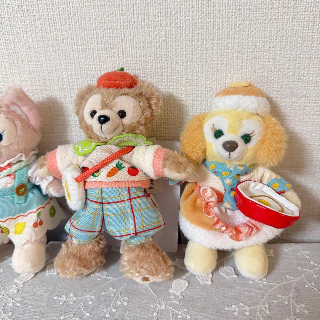 お顔厳選ディズニーシー　ダッフィー&フレンズぬいぐるみバッジ ワンダフルキッチン