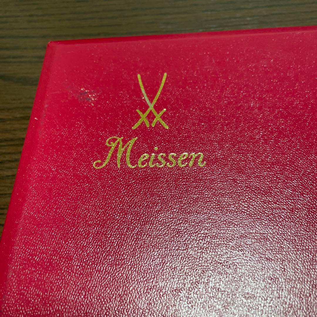 ◇美品＊１９４２年＊クリスマスプレート＊直径２５cm＊箱入り・Meissen・