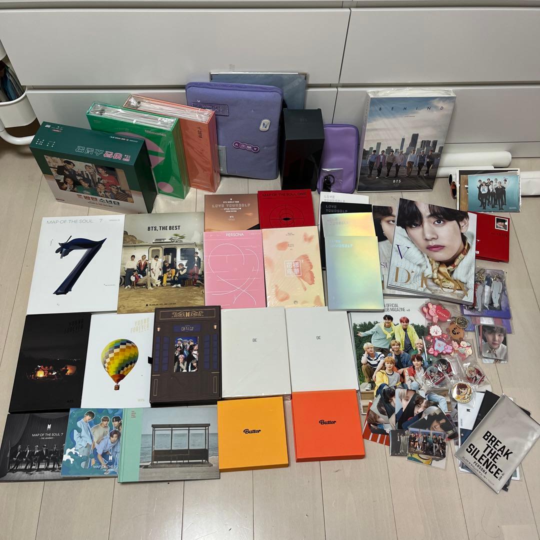BTS 人気アルバム DVD グッズ 大量まとめ売り