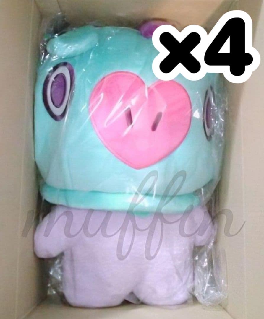 4SET★BT21ぬいぐるみたっとんLサイズMANG★BTS J-HOPE