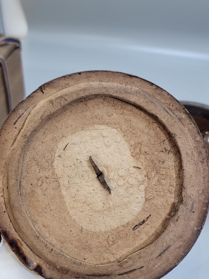 茶道具 唐物 コウチ 平水指 蓋物 骨董品